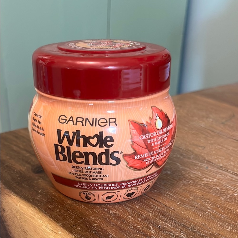 Garnier Whole Blends Restoring Rinse Out Hair Mask